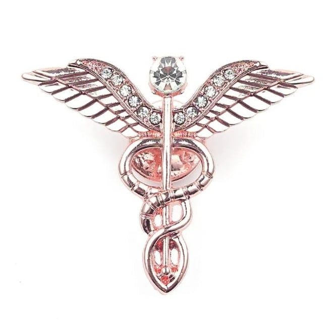 Cadecus Wings Brooch