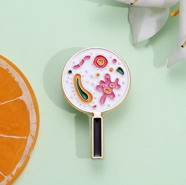Microbial brooch