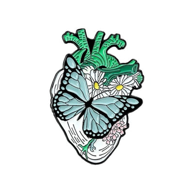 Heart brooch