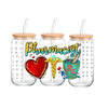 Pharmacist theme inspired Glass Tumbler