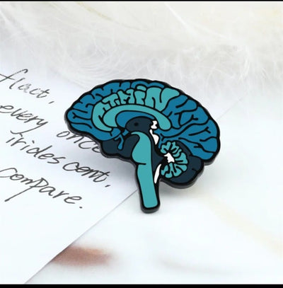 Brain   Brooch