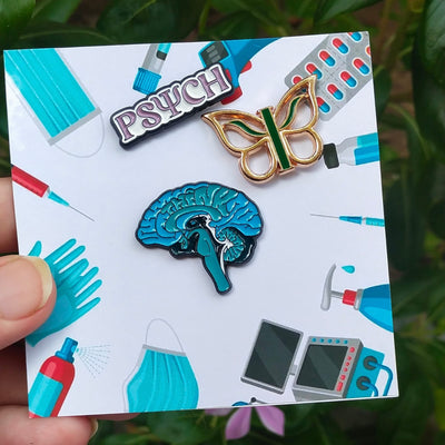 Psych   Brooch