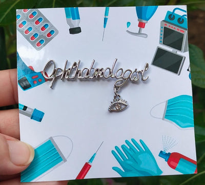Ophthalmology brooch